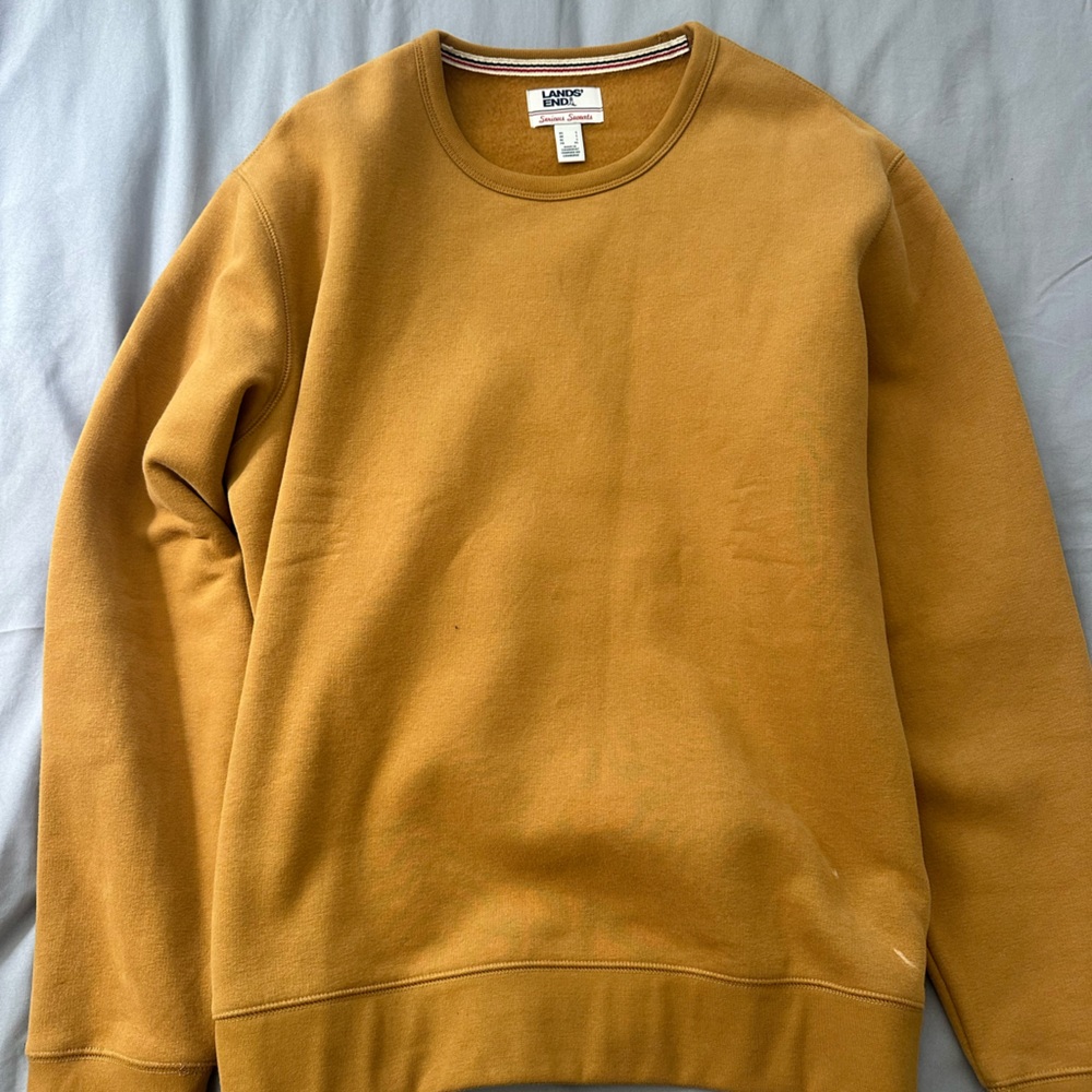 Lands' End Camel Serious Sweats